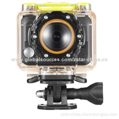 Waterproof Sports Camera, Portable HD 1,080P Helmet Car CamcorderNew